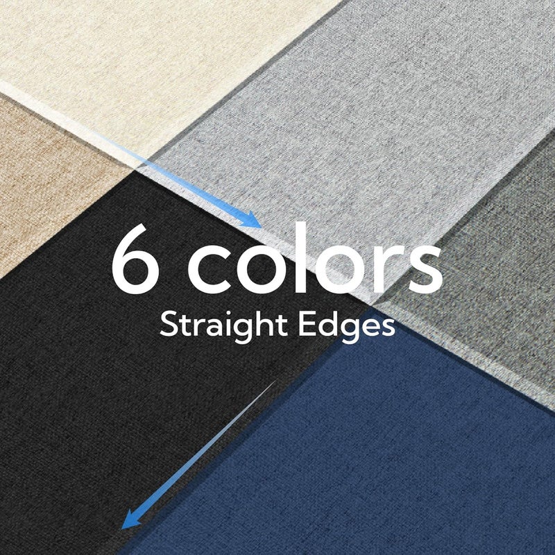 Olanglab Fiberglass Acoustic Wall Panels 4 Pack, 11.8'' x 23.6'' Sound Panels, Fabric Wrapped Sound Proof Panels for Walls (Navy) - Image 5